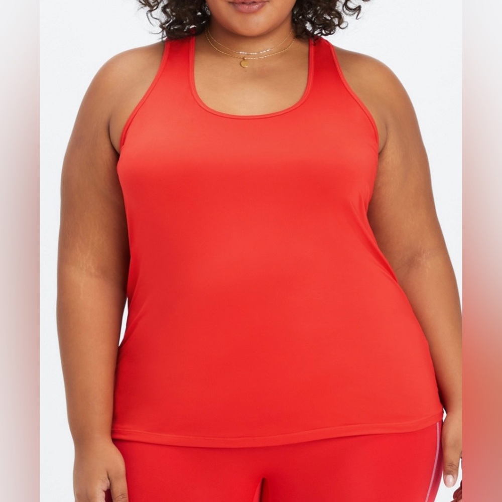 Phoenix Lite Racerback Tank Size 2x - Electric Cherry